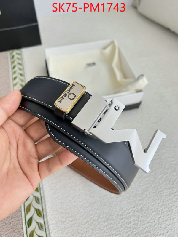 Belts-Montblanc fashion designer ID: PM1743 $: 75USD