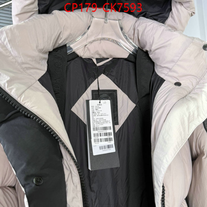 Down jacket Men-Canada Goose perfect ID: CK7593 $: 179USD
