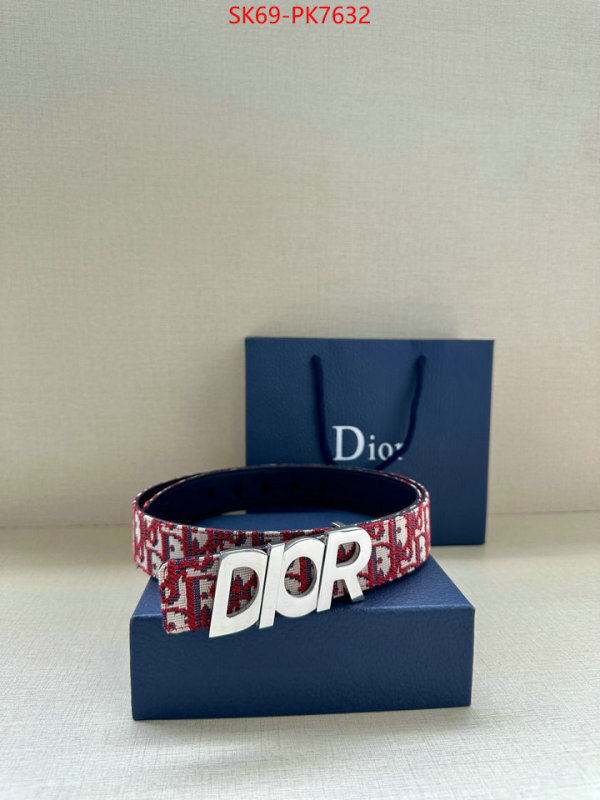 Belts-Dior 2024 aaaaa replica customize ID: PK7632 $: 69USD