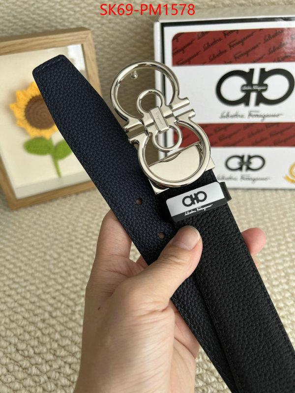 Belts-Ferragamo 1:1 replica wholesale ID: PM1578 $: 69USD