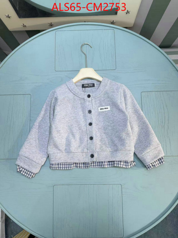 Kids clothing-MIU MIU replica 1:1 high quality ID: CM2753 $: 65USD