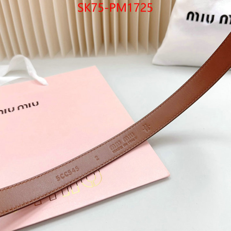 Belts-MIU MIU buy the best high quality replica ID: PM1725 $: 75USD
