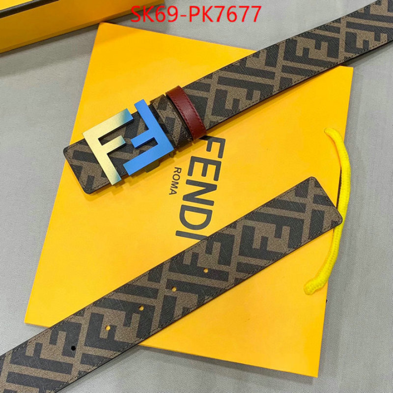 Belts-Fendi the best quality replica ID: PK7677 $: 69USD