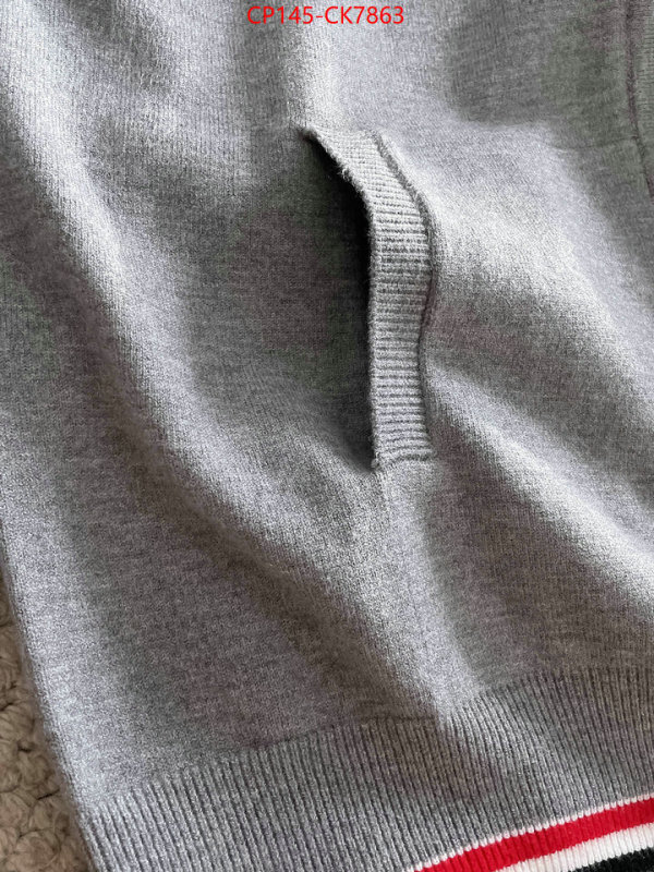 Clothing-Thom Browne high quality replica ID: CK7863 $: 145USD
