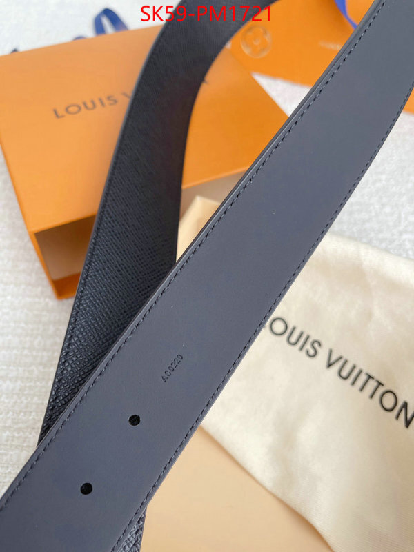 Belts-LV top quality fake ID: PM1721 $: 59USD