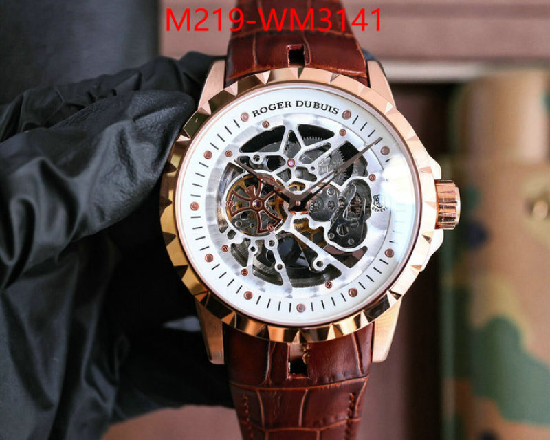 Watch(TOP)-Roger Dubuis replica wholesale ID: WM3141 $: 219USD