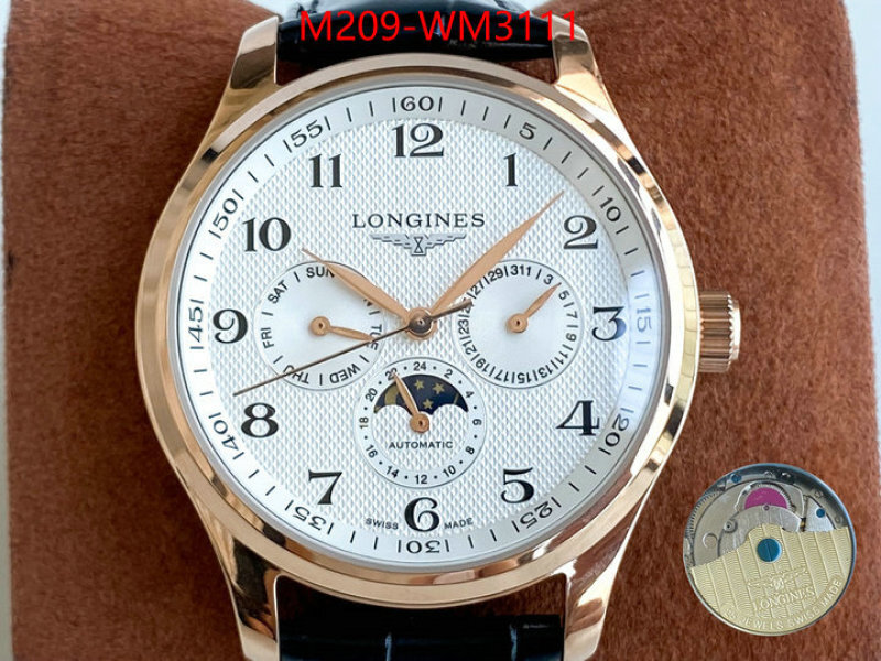 Watch(TOP)-Longines aaaaa customize ID: WM3111 $: 209USD-shoes yupoo Watch(TOP)-Longines aaaaa customize ID: WM3111 $: 209USD