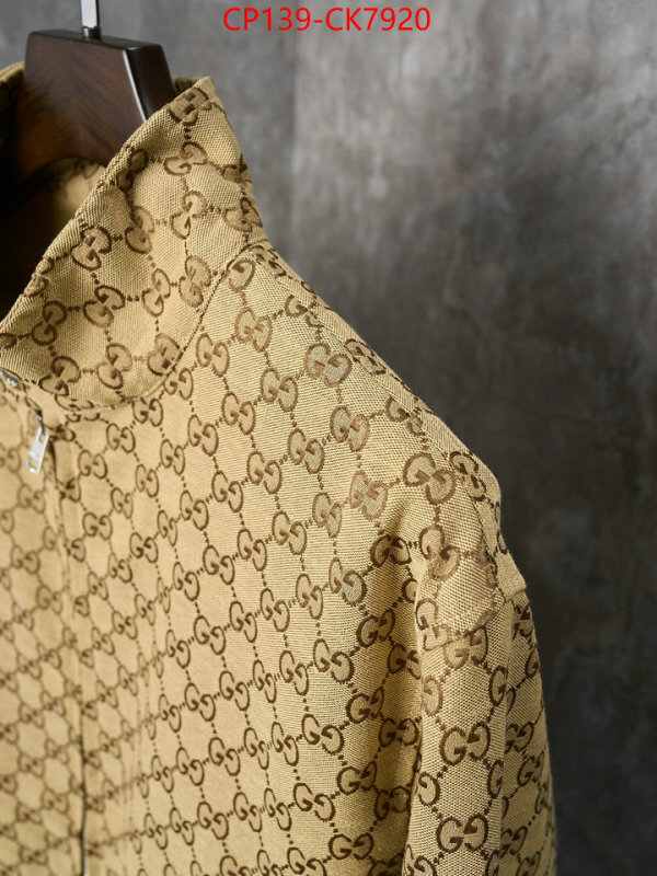 Clothing-Gucci is it illegal to buy ID: CK7920 $: 139USD