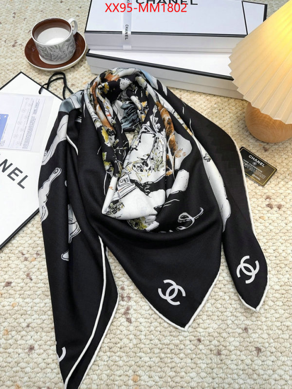 Scarf-Chanel sellers online ID: MM1802 $: 95USD