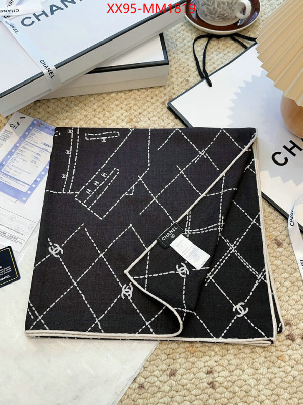 Scarf-Chanel where to buy high quality ID: MM1819 $: 95USD