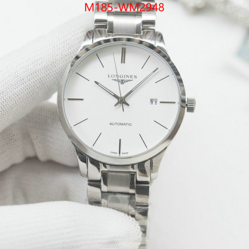Watch(4A)-Longines best quality designer ID: WM2948 $: 185USD-shoes yupoo Watch(4A)-Longines best quality designer ID: WM2948 $: 185USD