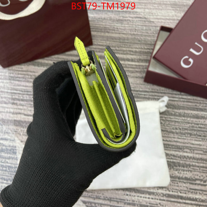 Gucci Bags(TOP)-Wallet- replica aaaaa designer ID: TM1979 $: 79USD,