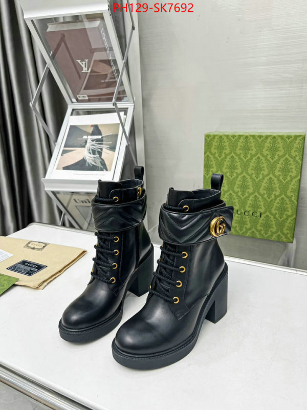 Women Shoes-Gucci where to buy replicas ID: SK7692 $: 129USD