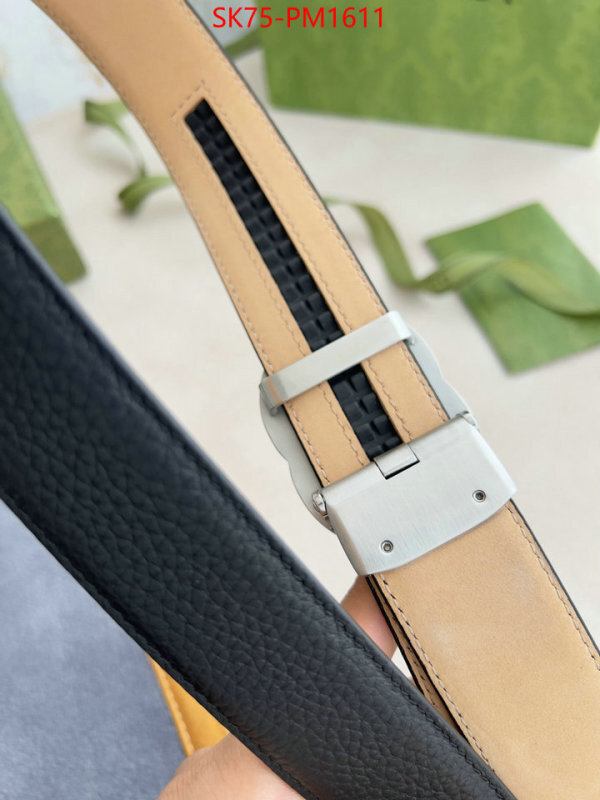 Belts-Gucci fashion ID: PM1611 $: 75USD