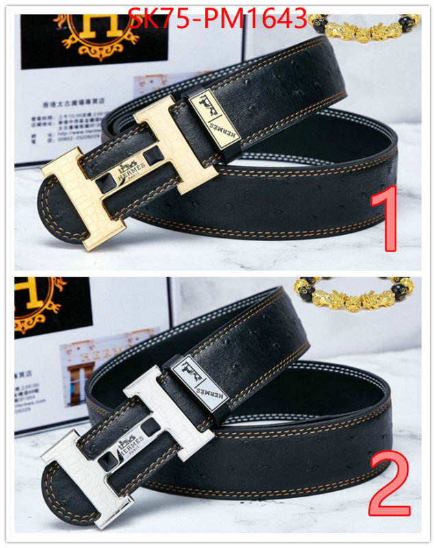 Belts-Hermes exclusive cheap ID: PM1643 $: 75USD