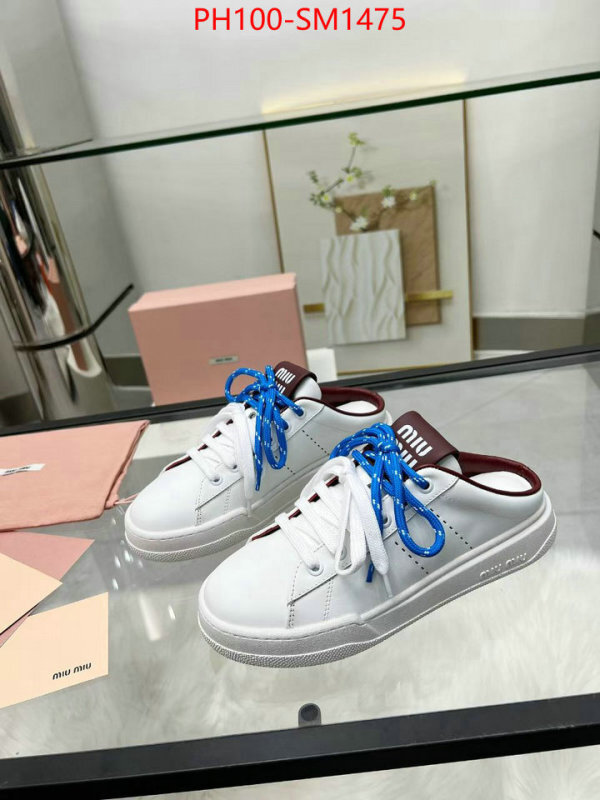 Women Shoes-Miu Miu designer wholesale replica ID: SM1475 $: 100USD