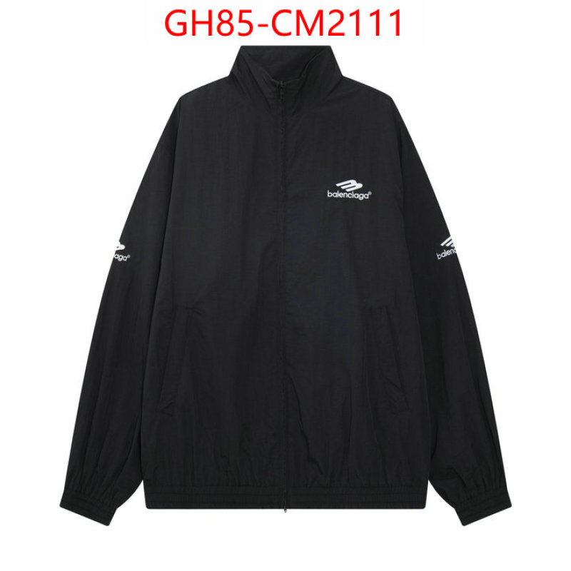 Clothing-Balenciaga designer fashion replica ID: CM2111 $: 85USD