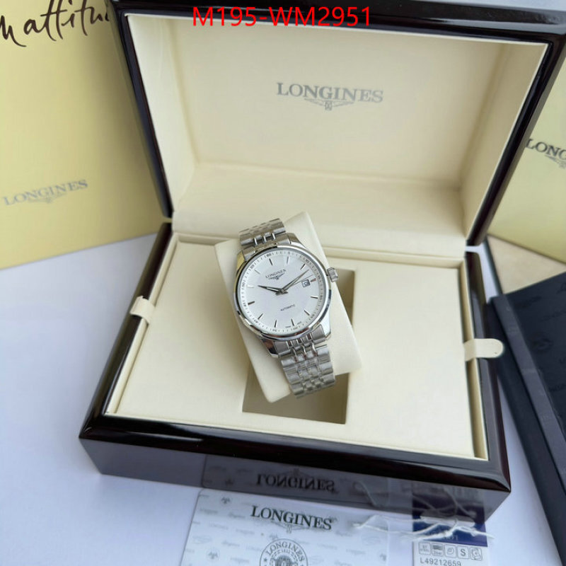 Watch(4A)-Longines perfect quality ID: WM2951 $: 195USD-shoes yupoo Watch(4A)-Longines perfect quality ID: WM2951 $: 195USD