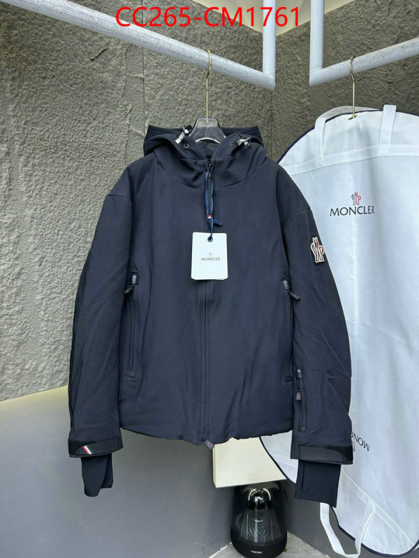 Down jacket Men-Moncler high quality 1:1 replica ID: CM1761 $: 265USD