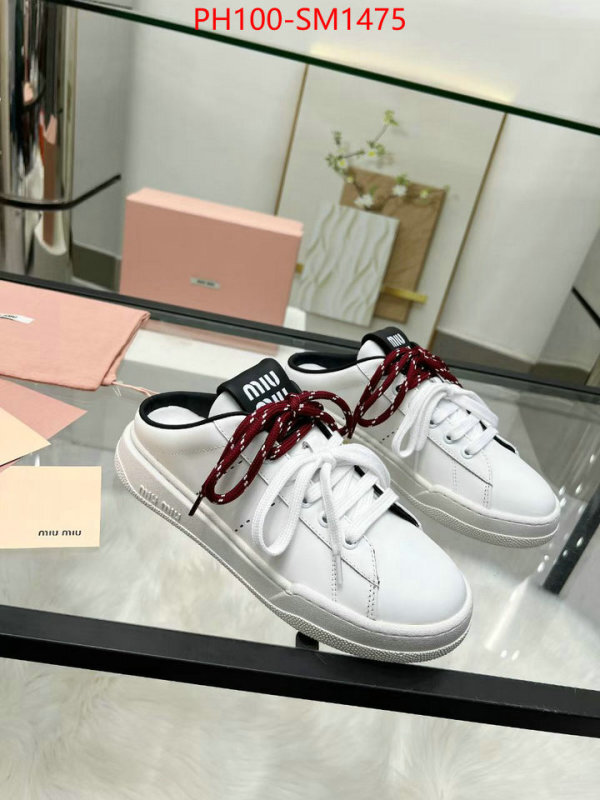 Women Shoes-Miu Miu designer wholesale replica ID: SM1475 $: 100USD