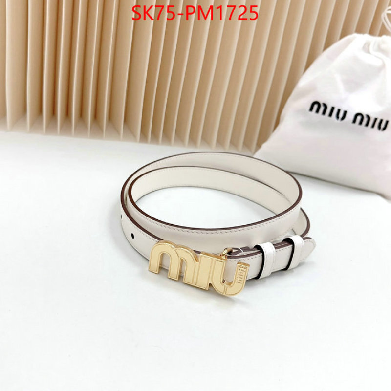 Belts-MIU MIU buy the best high quality replica ID: PM1725 $: 75USD