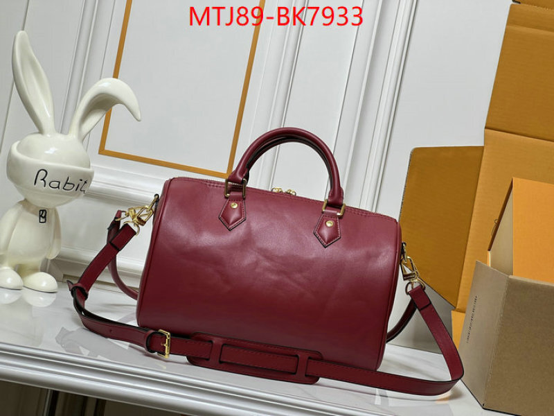 LV Bags(4A)-Speedy- what is top quality replica ID: BK7933 $: 89USD,