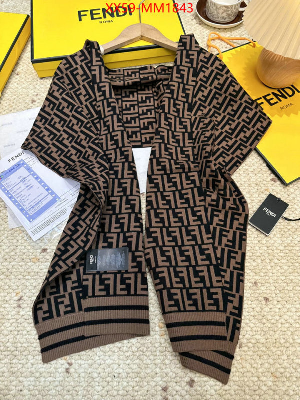 Scarf-Fendi how quality ID: MM1843 $: 59USD