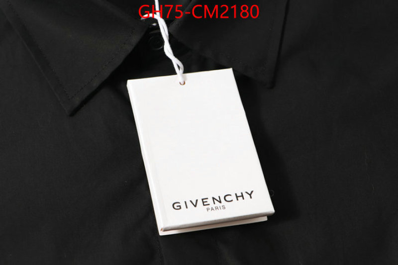 Clothing-Givenchy top quality replica ID: CM2180 $: 75USD