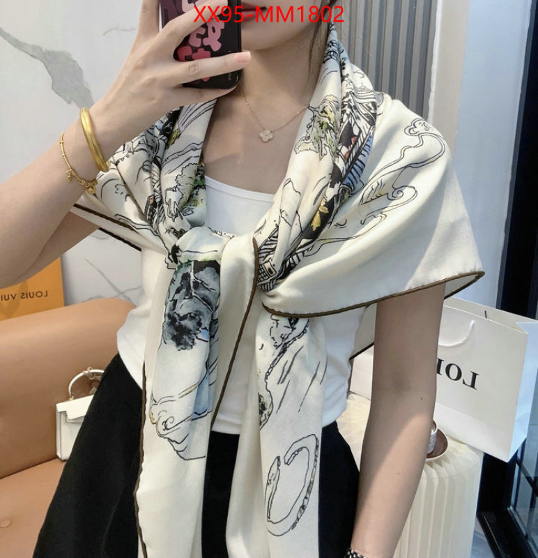 Scarf-Chanel sellers online ID: MM1802 $: 95USD