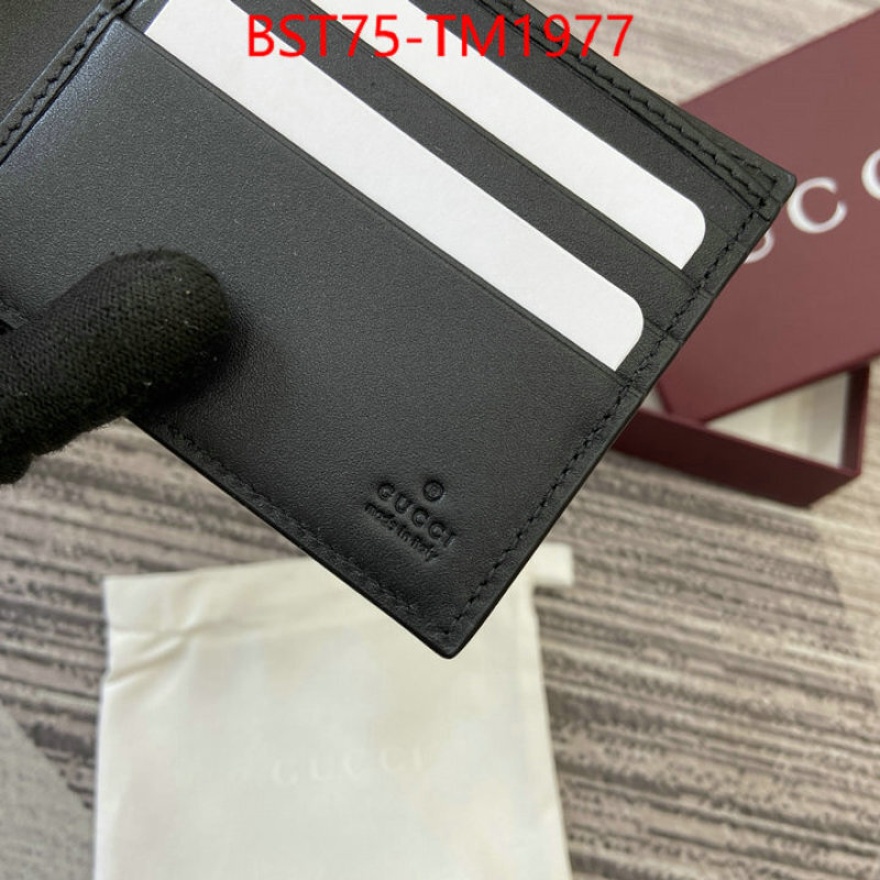Gucci Bags(TOP)-Wallet- where can i buy ID: TM1977 $: 75USD,
