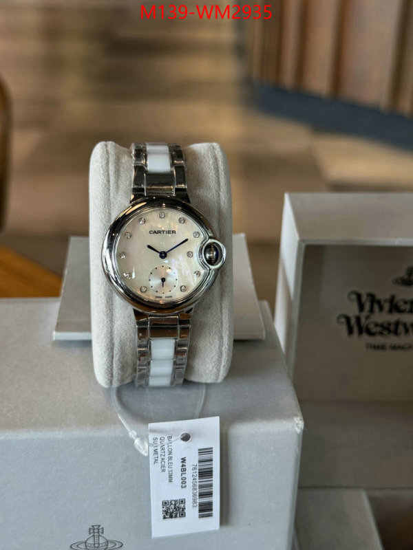 Watch(4A)-Cartier online shop ID: WM2935 $: 139USD-shoes yupoo Watch(4A)-Cartier online shop ID: WM2935 $: 139USD