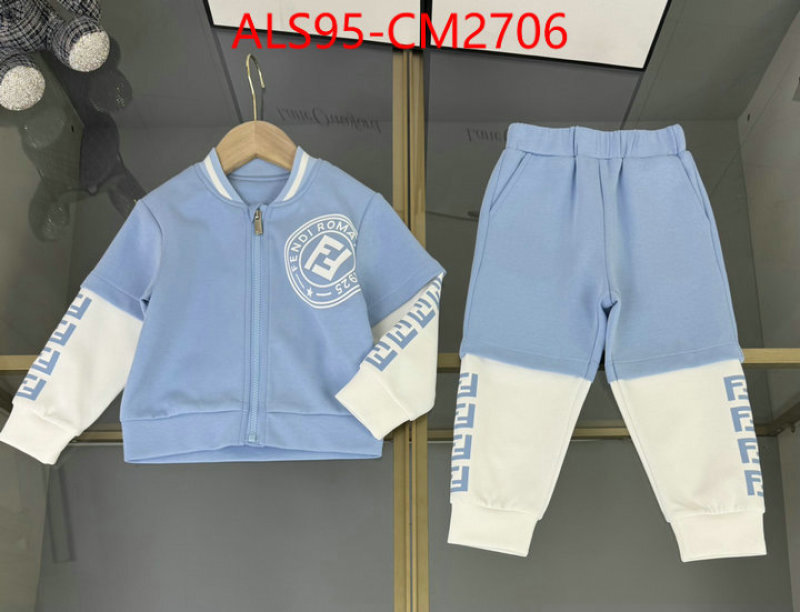 Kids clothing-Fendi designer ID: CM2706 $: 95USD