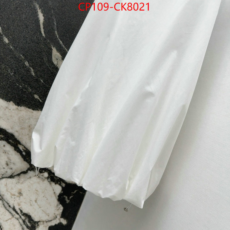 Clothing-Prada top fake designer ID: CK8021 $: 109USD