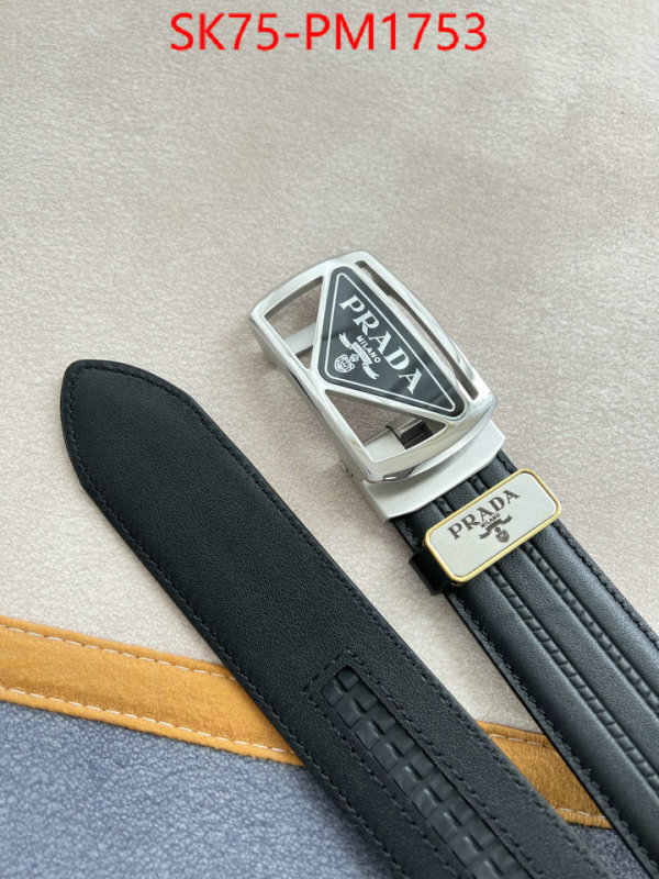 Belts-Prada best quality designer ID: PM1753 $: 75USD