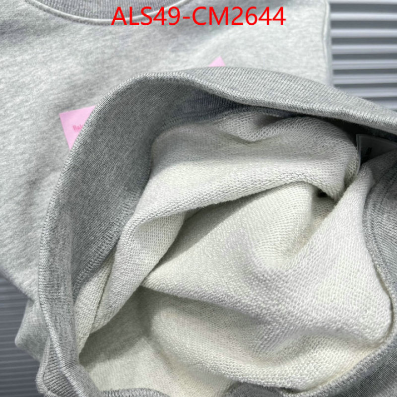 Kids clothing-Balenciaga fake ID: CM2644 $: 49USD
