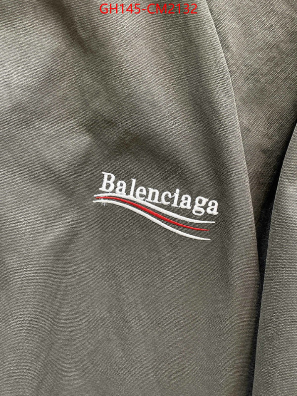 Clothing-Balenciaga the highest quality fake ID: CM2132 $: 145USD