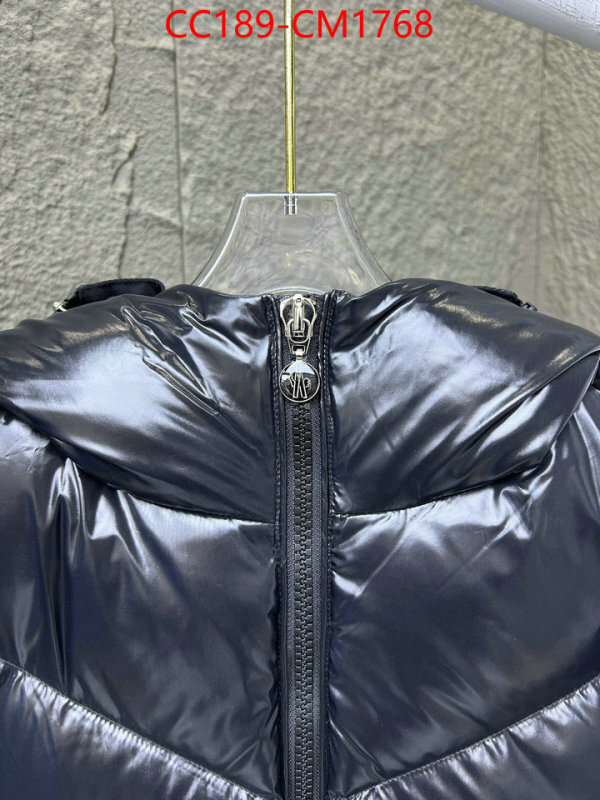 Down jacket Women-Moncler what are the best replica ID: CM1768 $: 189USD