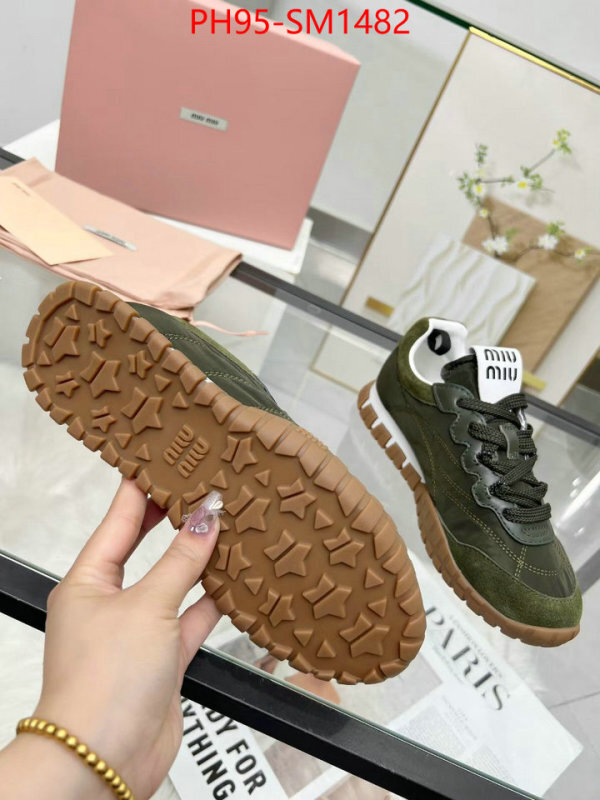 Women Shoes-Miu Miu top 1:1 replica ID: SM1482 $: 95USD
