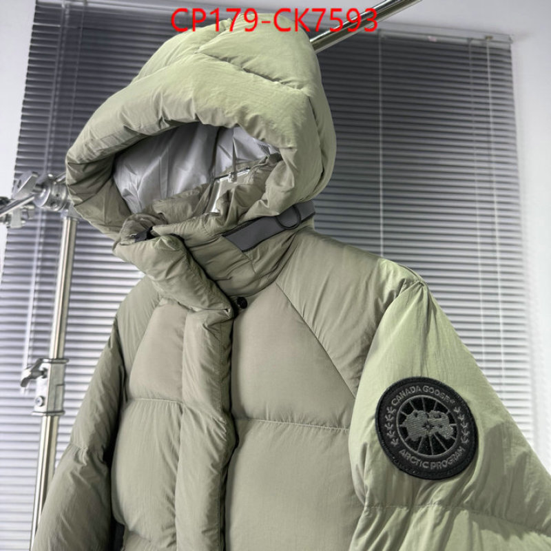 Down jacket Men-Canada Goose perfect ID: CK7593 $: 179USD