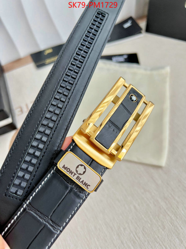 Belts-Montblanc high quality designer ID: PM1729 $: 79USD