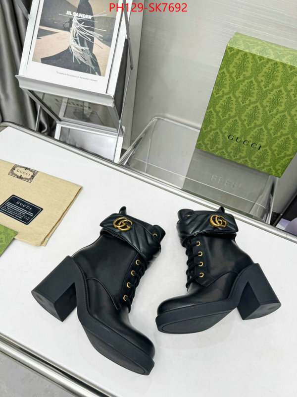 Women Shoes-Gucci where to buy replicas ID: SK7692 $: 129USD