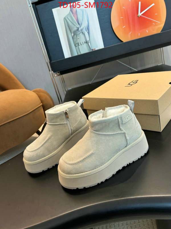 Women Shoes-UGG designer 1:1 replica ID: SM1792 $: 105USD