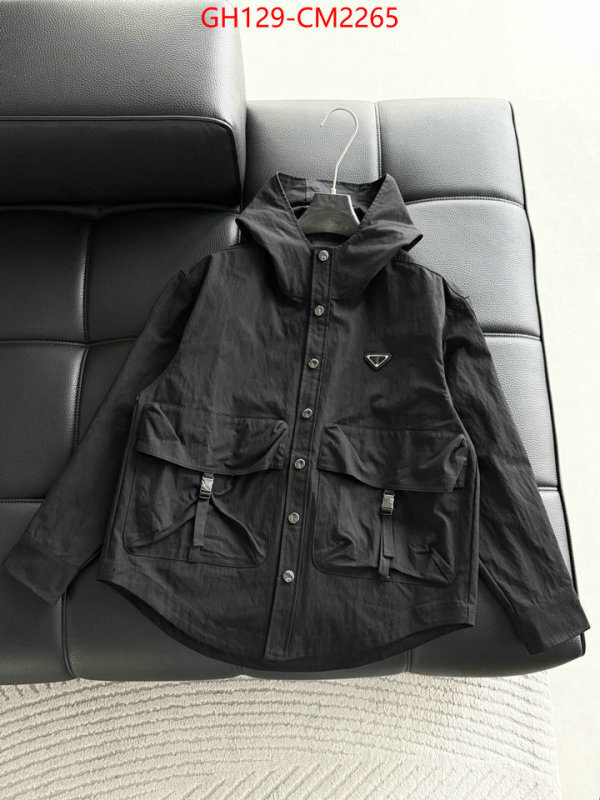 Clothing-Prada designer replica ID: CM2265 $: 129USD