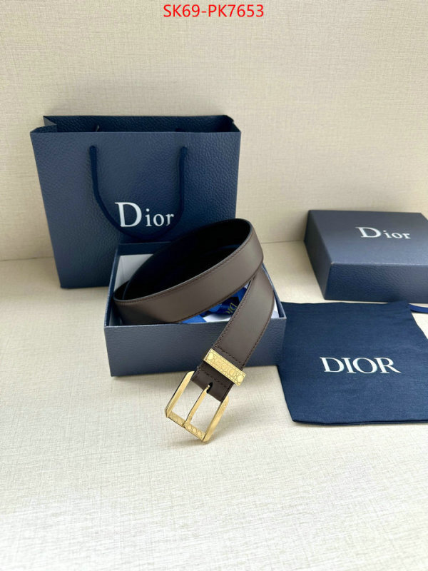 Belts-Dior how to find replica shop ID: PK7653 $: 69USD