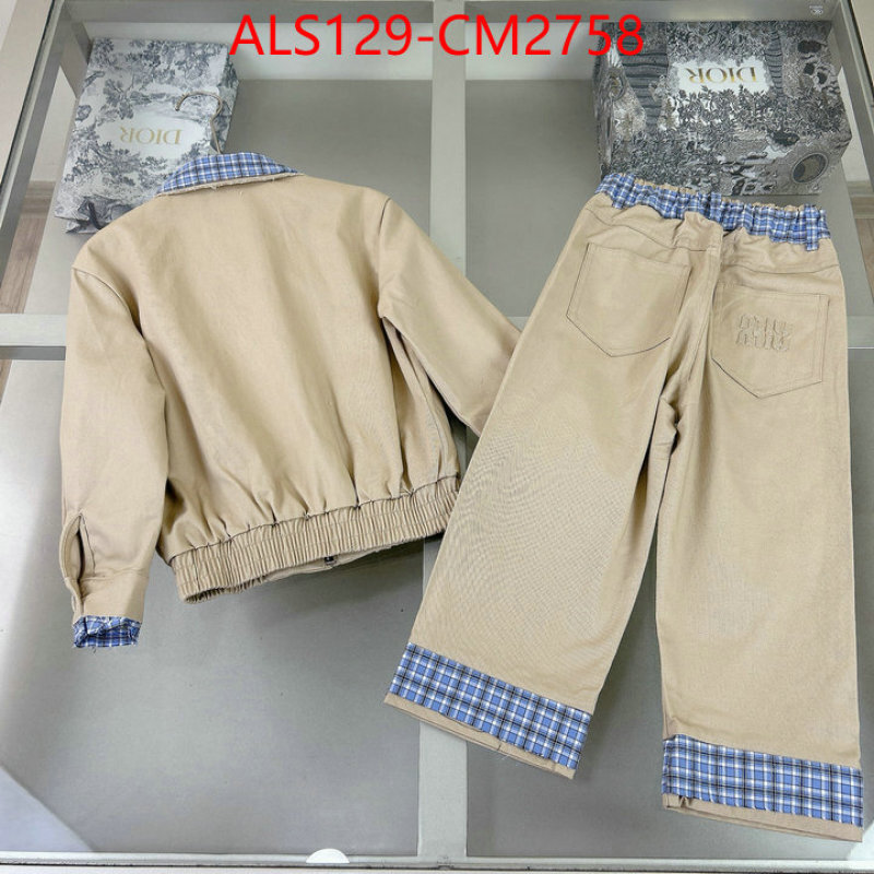 Kids clothing-MIU MIU top perfect fake ID: CM2758 $: 129USD