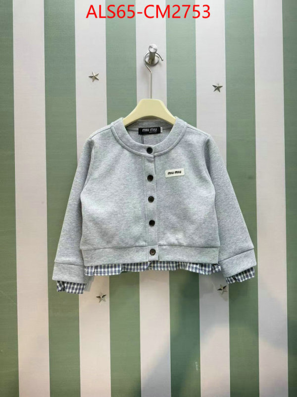 Kids clothing-MIU MIU replica 1:1 high quality ID: CM2753 $: 65USD