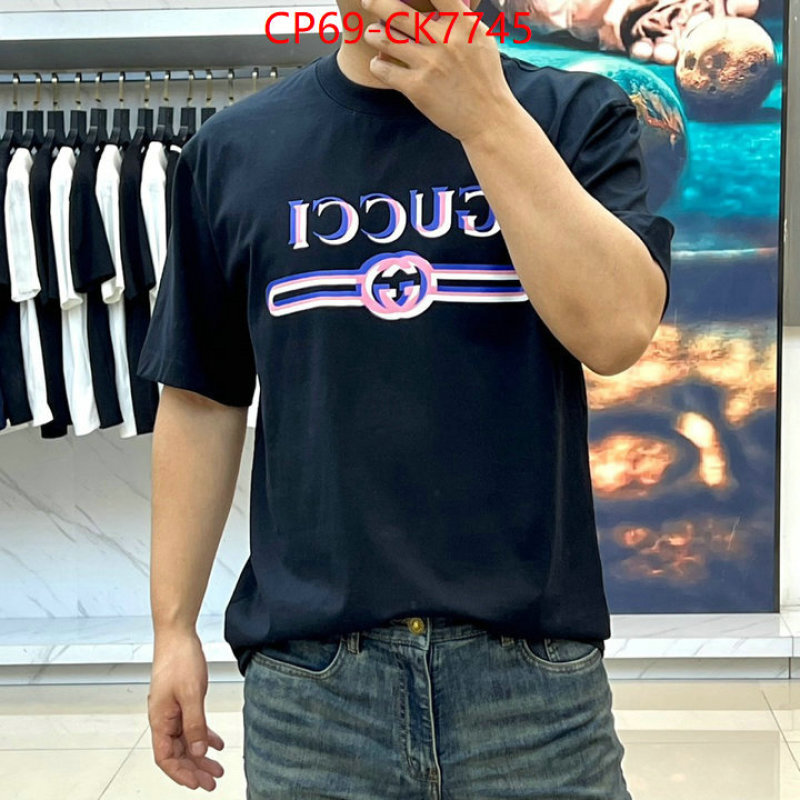 Clothing-Gucci can i buy replica ID: CK7745 $: 69USD