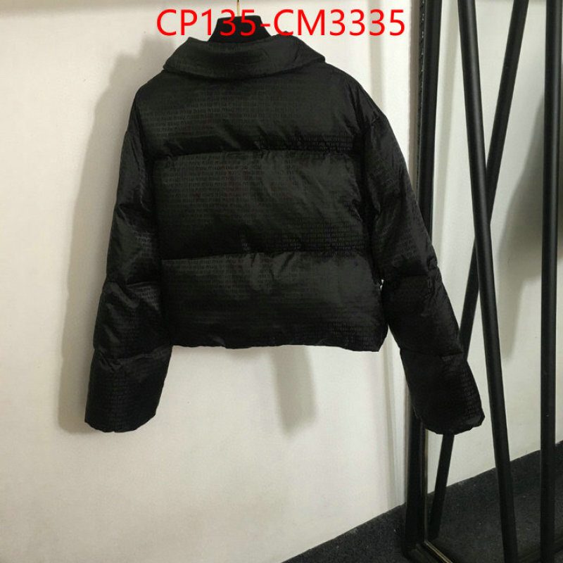 Down jacket Women-Miu Miu highest quality replica ID: CM3335 $: 135USD-shoes yupoo Down jacket Women-Miu Miu highest quality replica ID: CM3335 $: 135USD