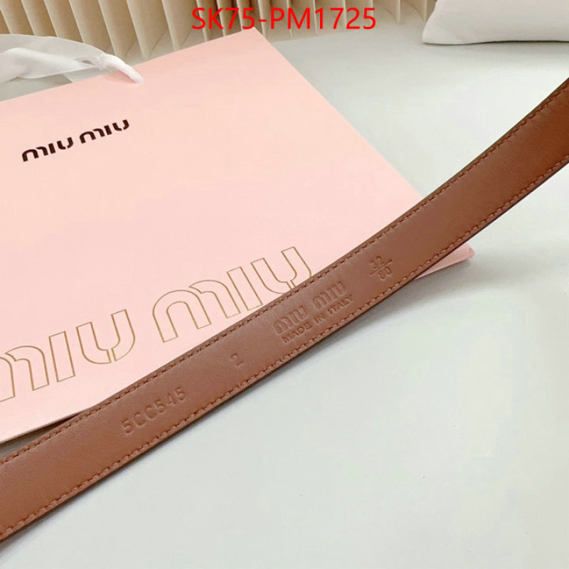 Belts-MIU MIU buy the best high quality replica ID: PM1725 $: 75USD