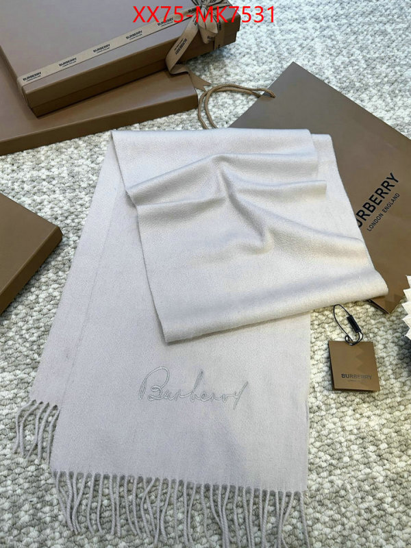 Scarf-Burberry sale outlet online ID: MK7531 $: 75USD